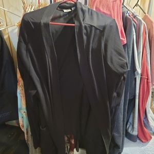 Black cardigan